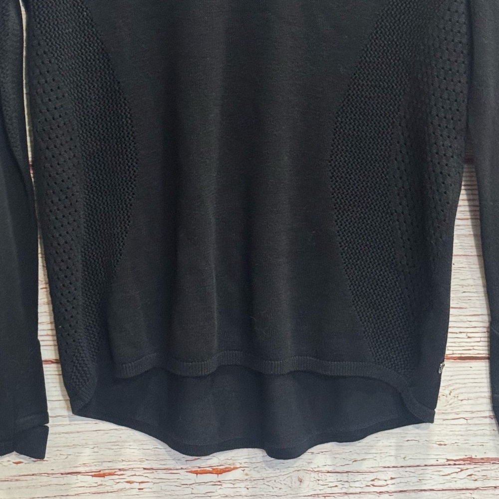 Lululemon Still Movement Sweater in Black Sz 6 - Picture 7 of 13
